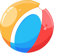 Beach ball artwork